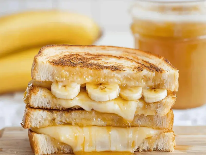 Honey Banana Grilled Cheese Sandwich – Deliciously Sweet and Savory