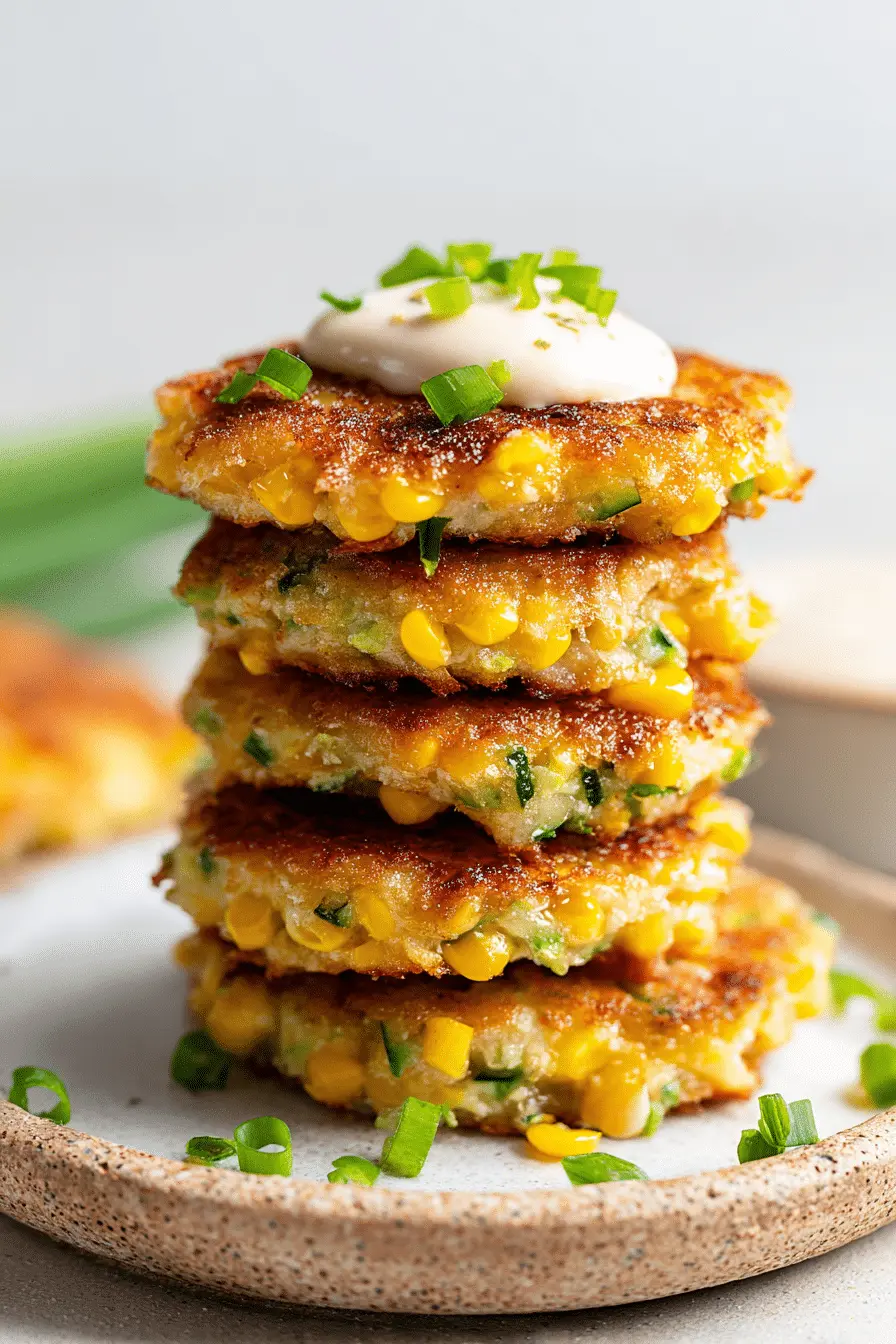 The 10-Minute Zucchini & Corn Fritters I Make for Busy Nights
