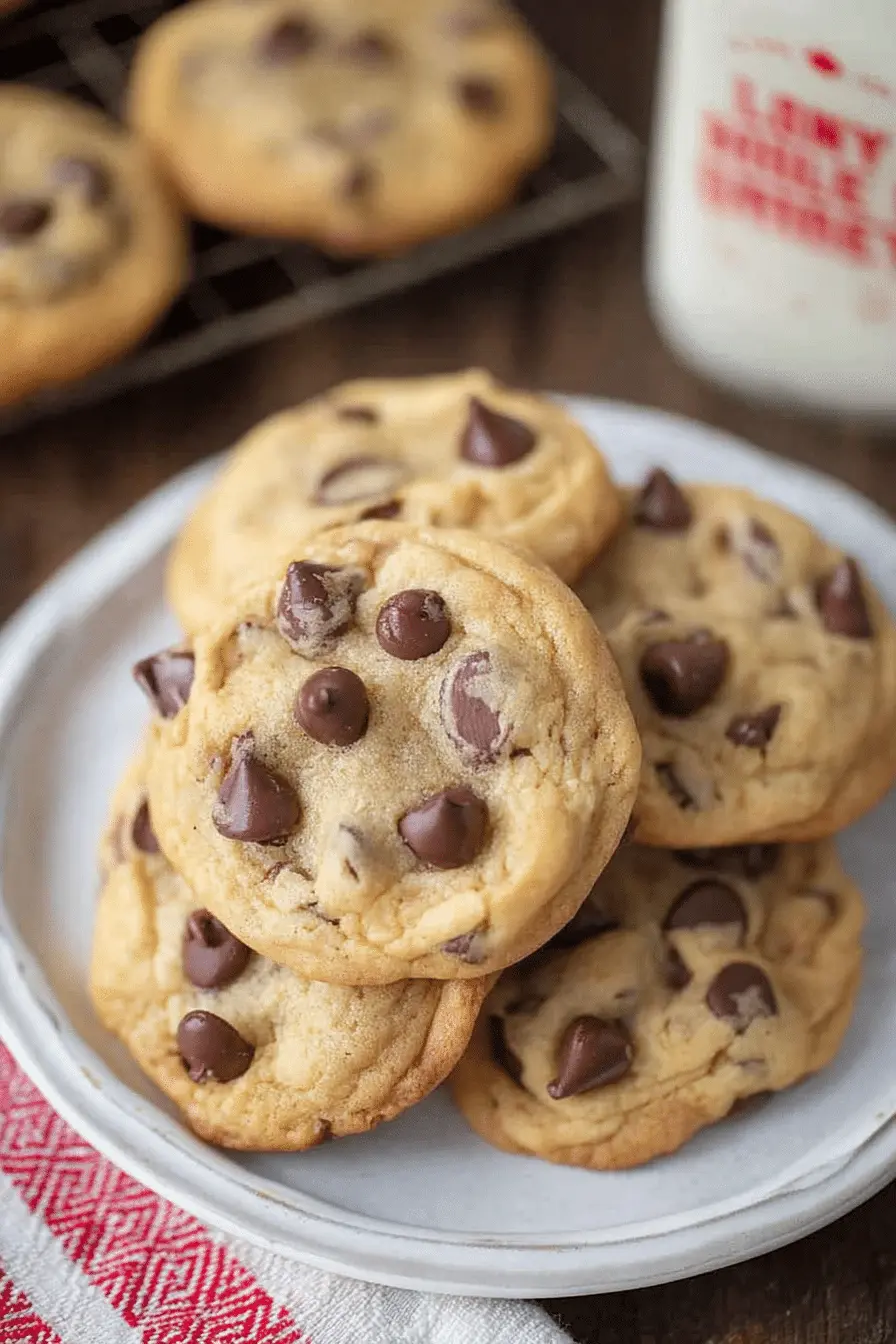 How I Make Bakery Style Chocolate Chip Cookies — Thick, Chewy, Fast