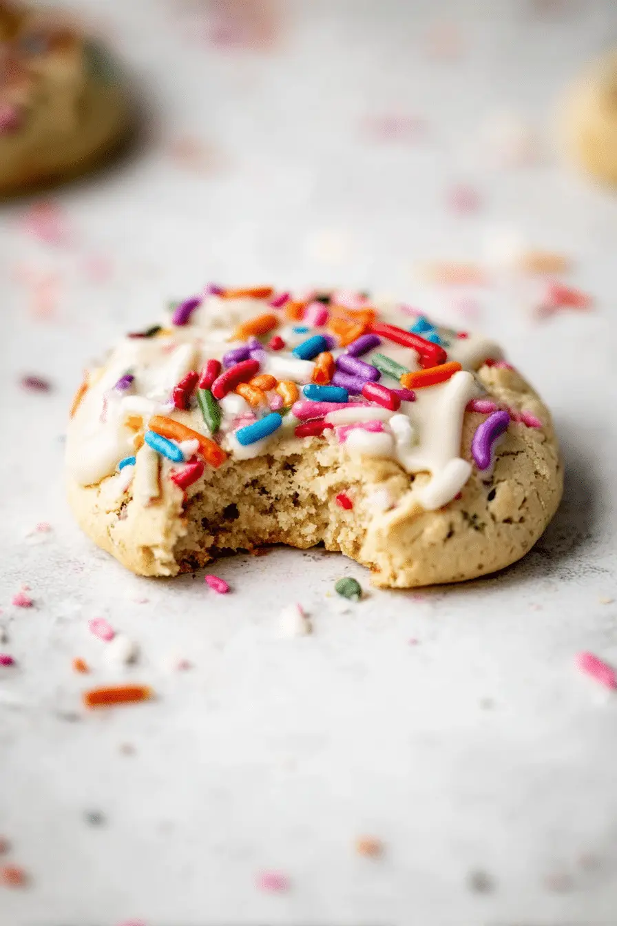 The Cookie I Bring to Every Party — Birthday Cake Cookies