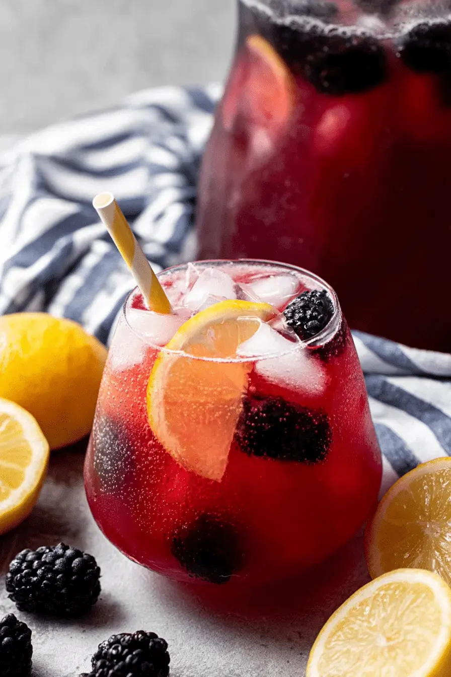 The Blackberry Lemonade My Guests Always Ask For