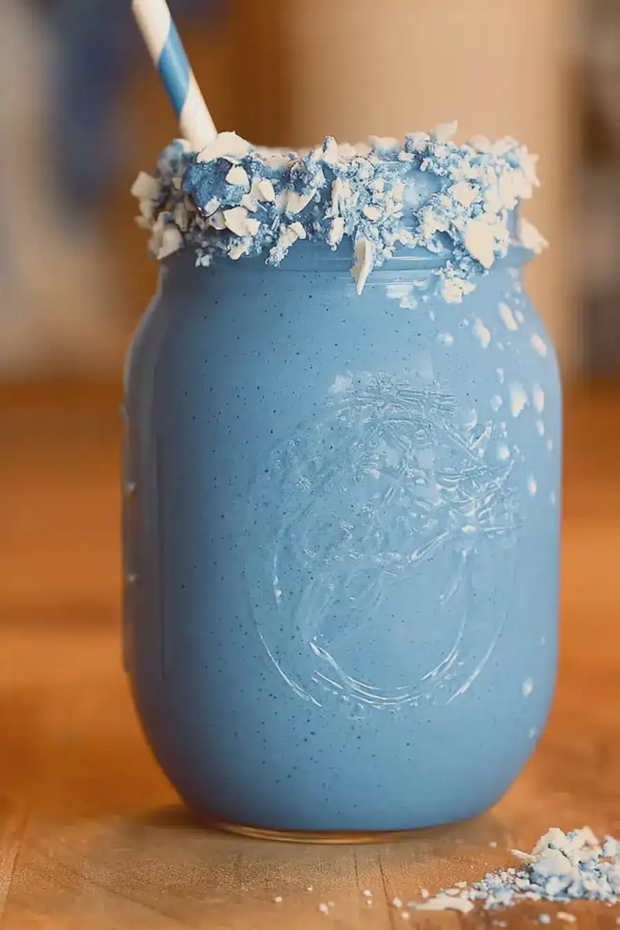 The 5-Minute Blue Spirulina Smoothie for Energy & Breakfast