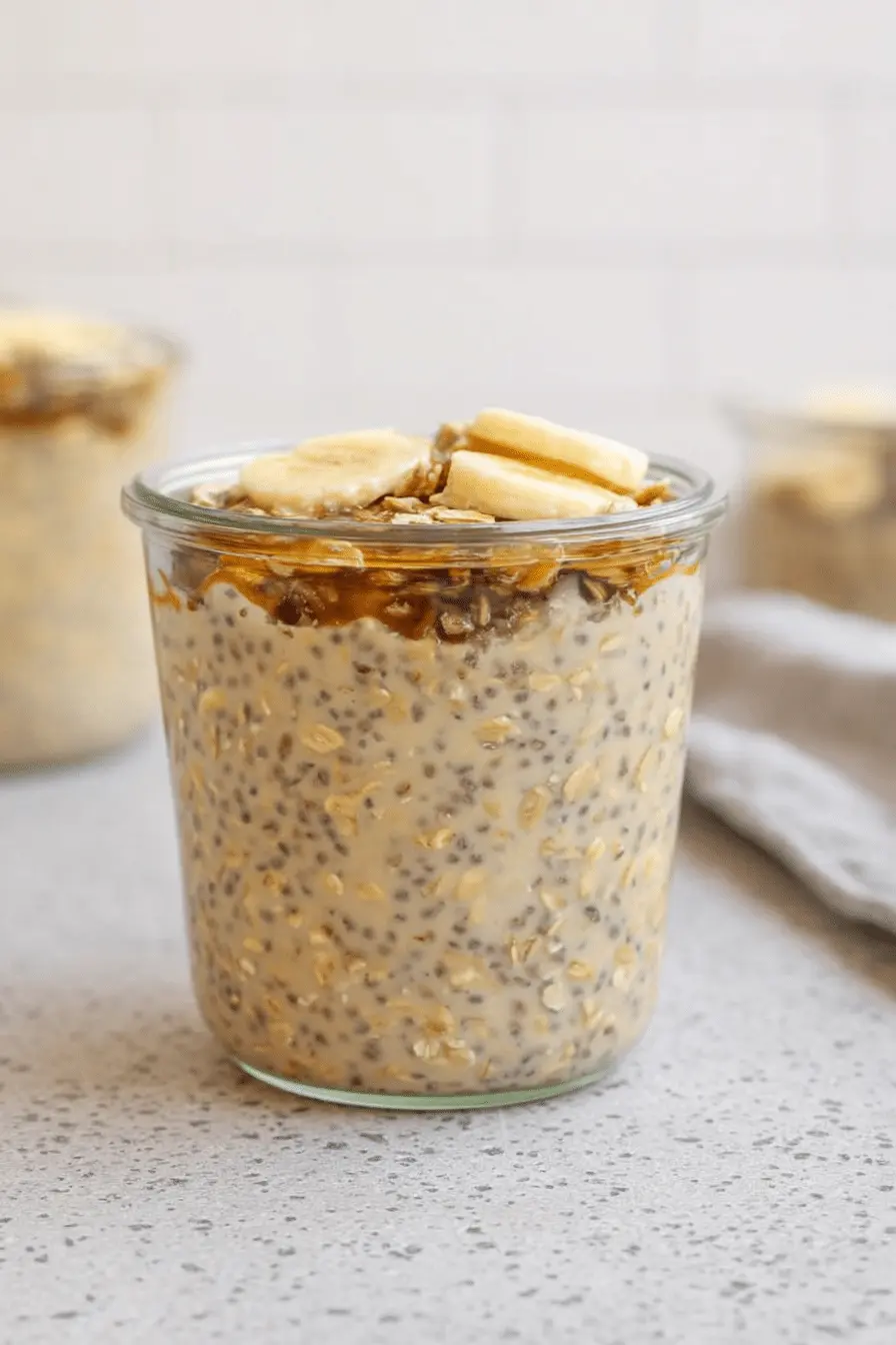 Delicious Brown Sugar Overnight Oats Recipe with Bananas & Cinnamon