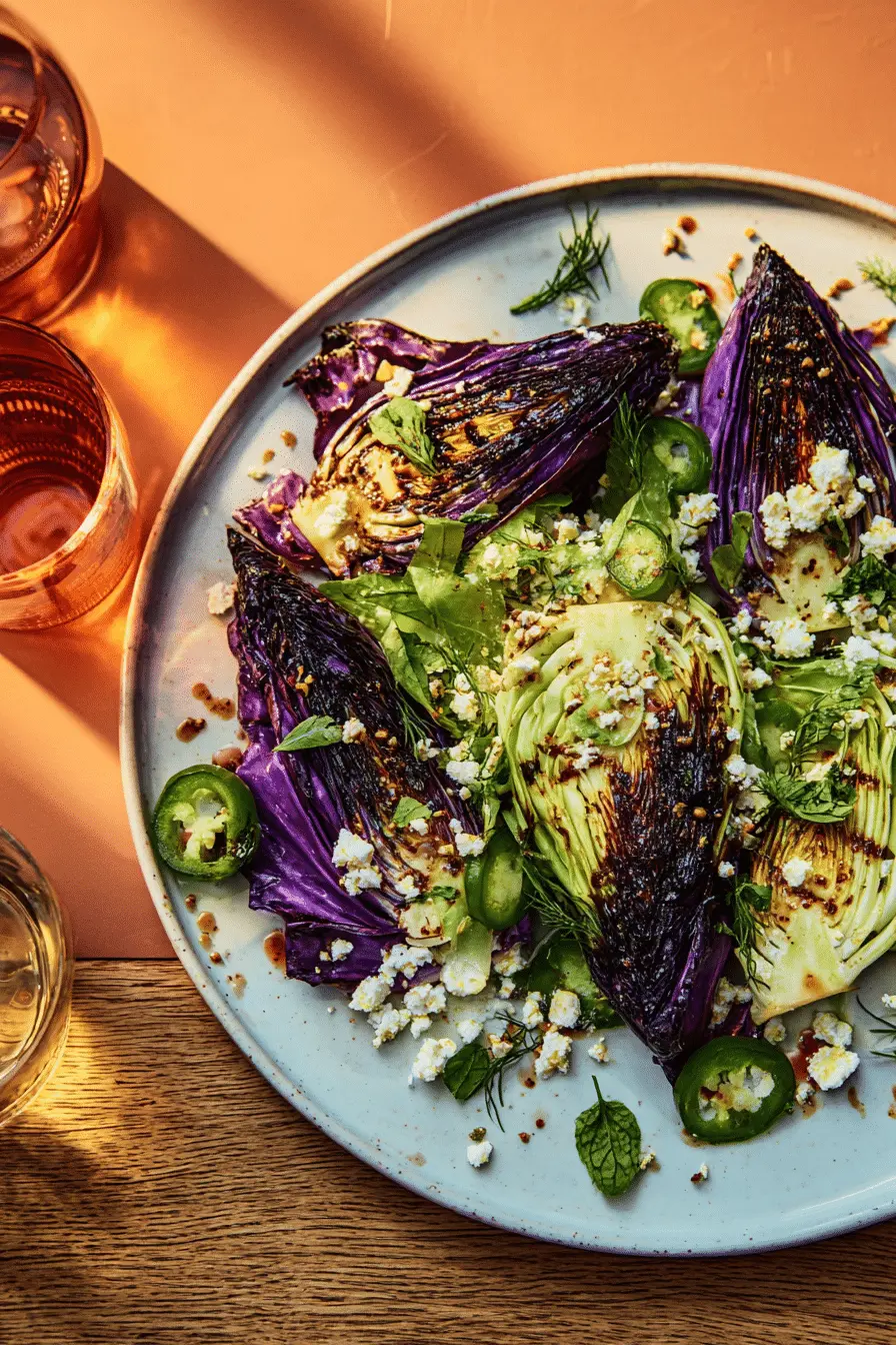 The Charred Grilled Cabbage I Make Every Summer