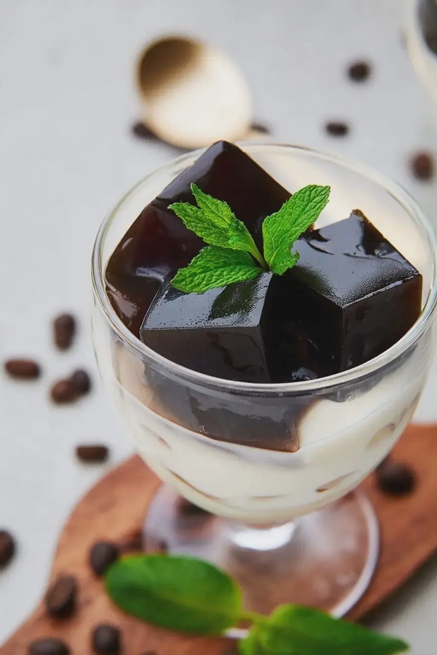 The Coffee Jelly I Make All Summer — Ready in Minutes