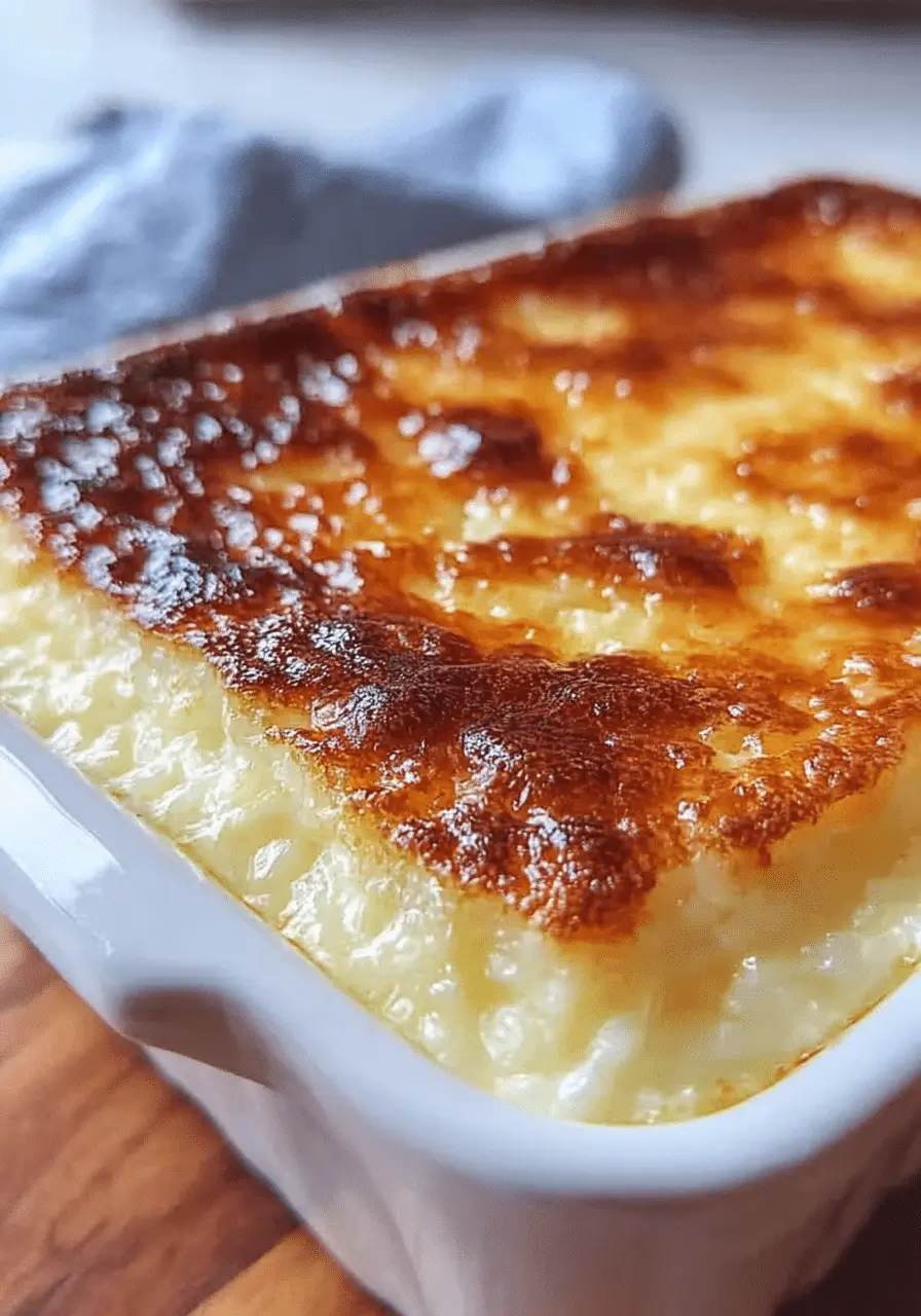 How I Finally Nailed the Creamiest Condensed Milk Baked Rice Pudding