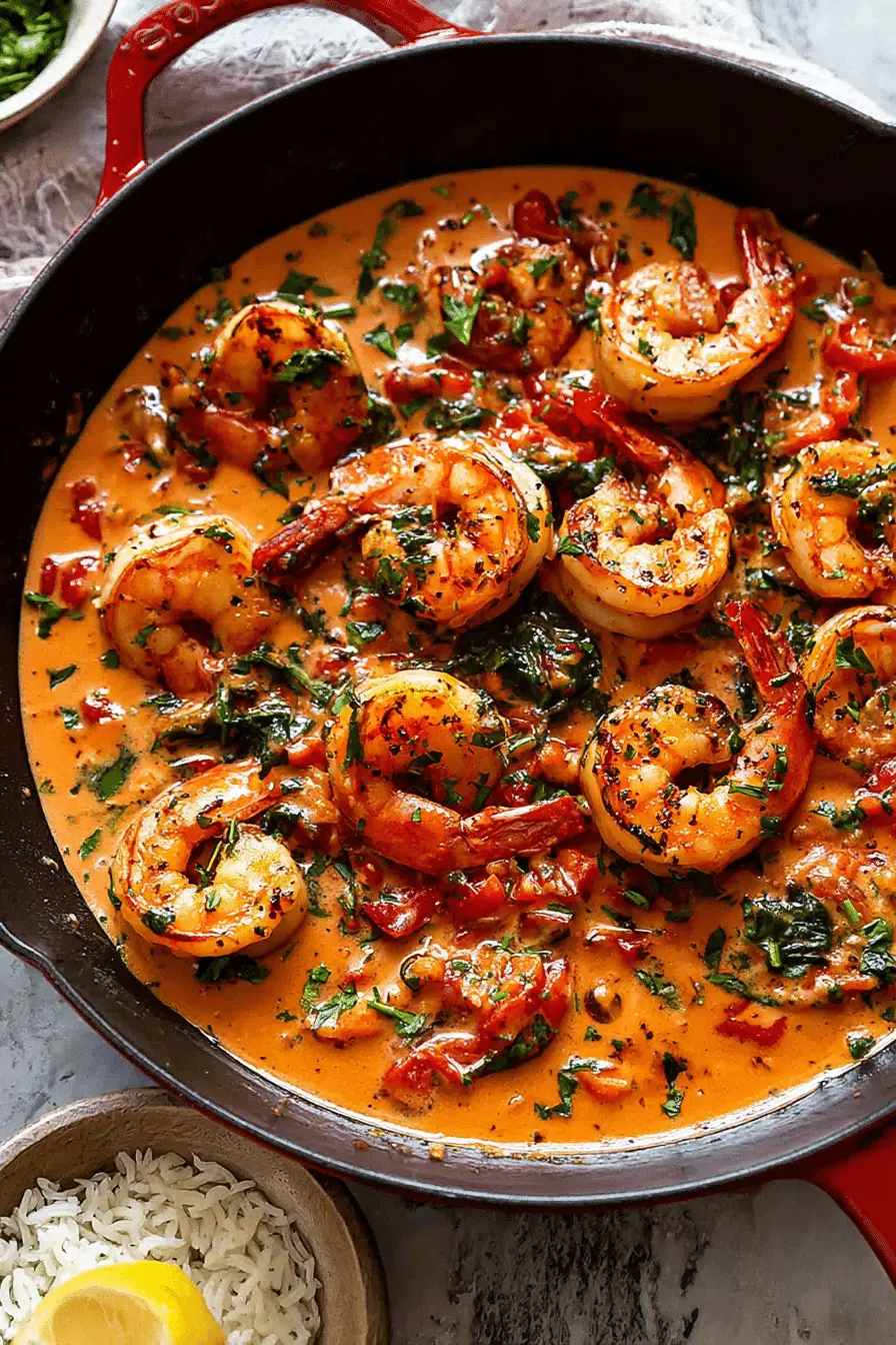 The Best Creamy Garlic-Paprika Shrimp Skillet — Ready in 30 Minutes