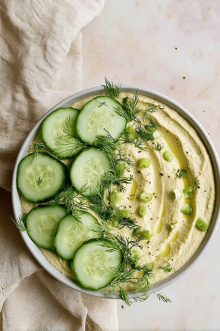 The Dill Pickle Hummus My Guests Ask For (Ready in 10 Min)