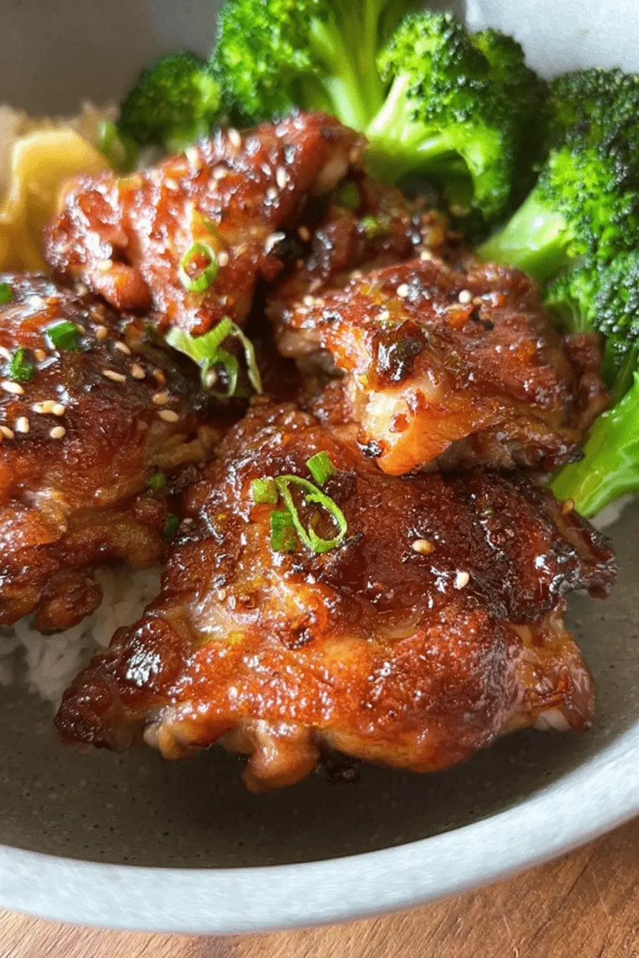 Easy Soy Garlic Chicken Thighs: A Quick Asian-Inspired Delight