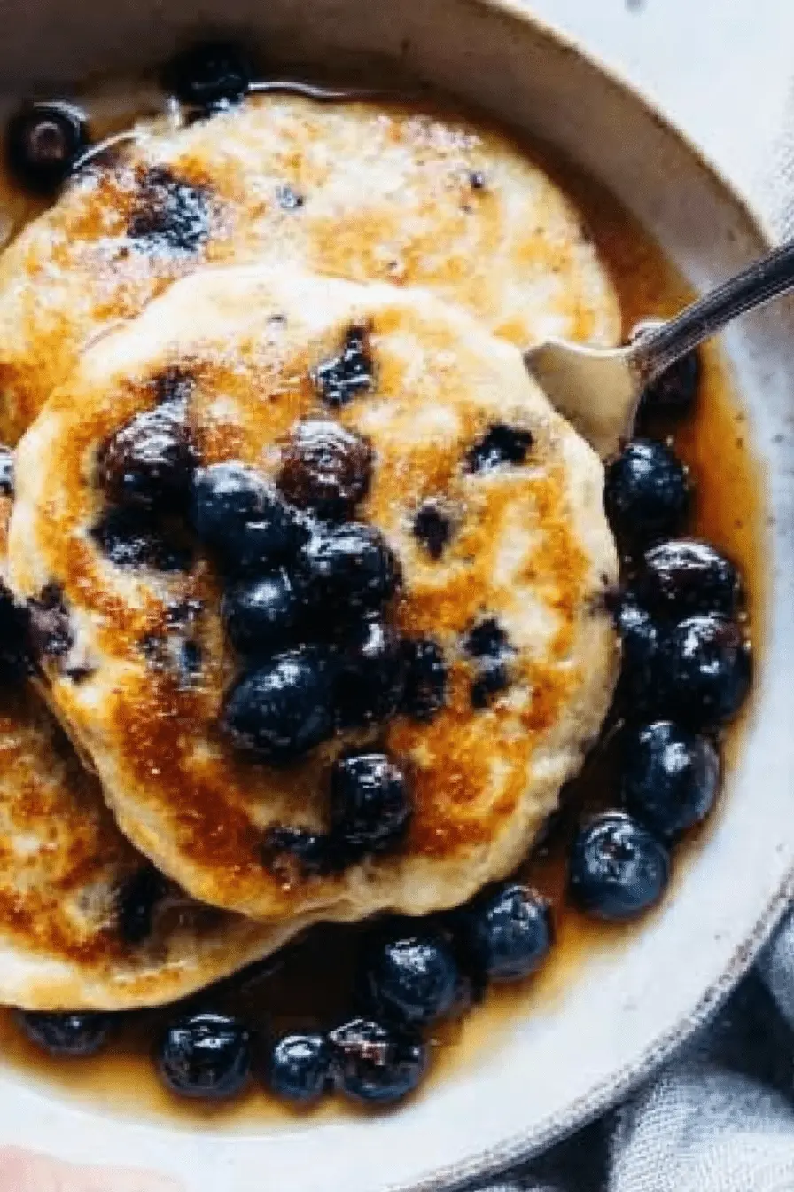 The Fluffiest Blueberry Pancakes — 20-Minute Kid-Approved Breakfast