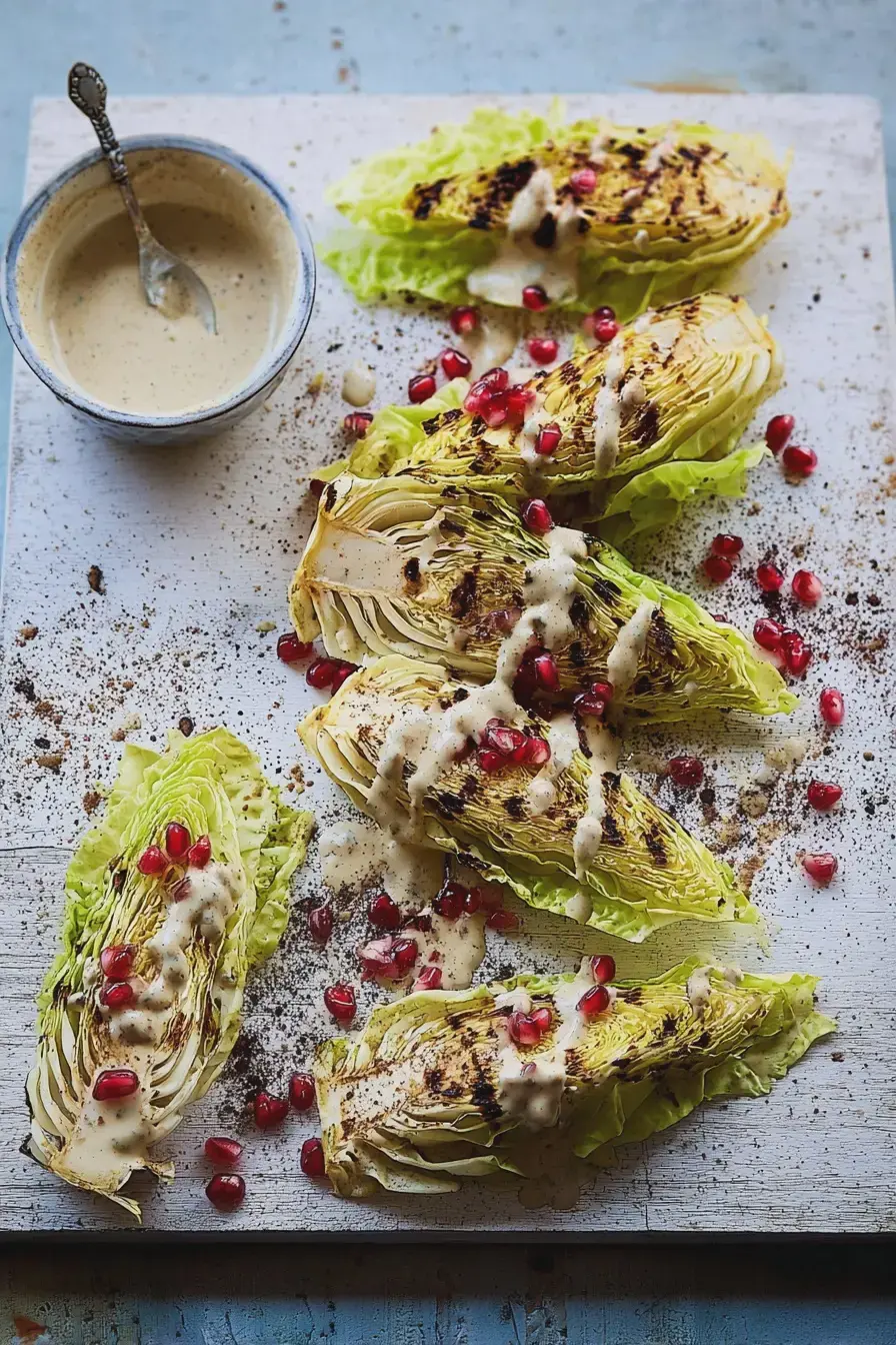 The Grilled Cabbage with Tahini Dressing I Make for Summer BBQs