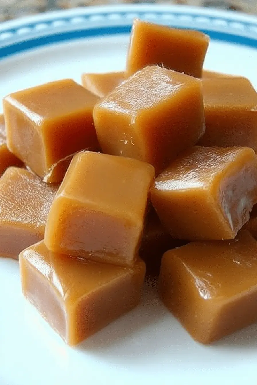 THE BEST HOMEMADE CARAMELS