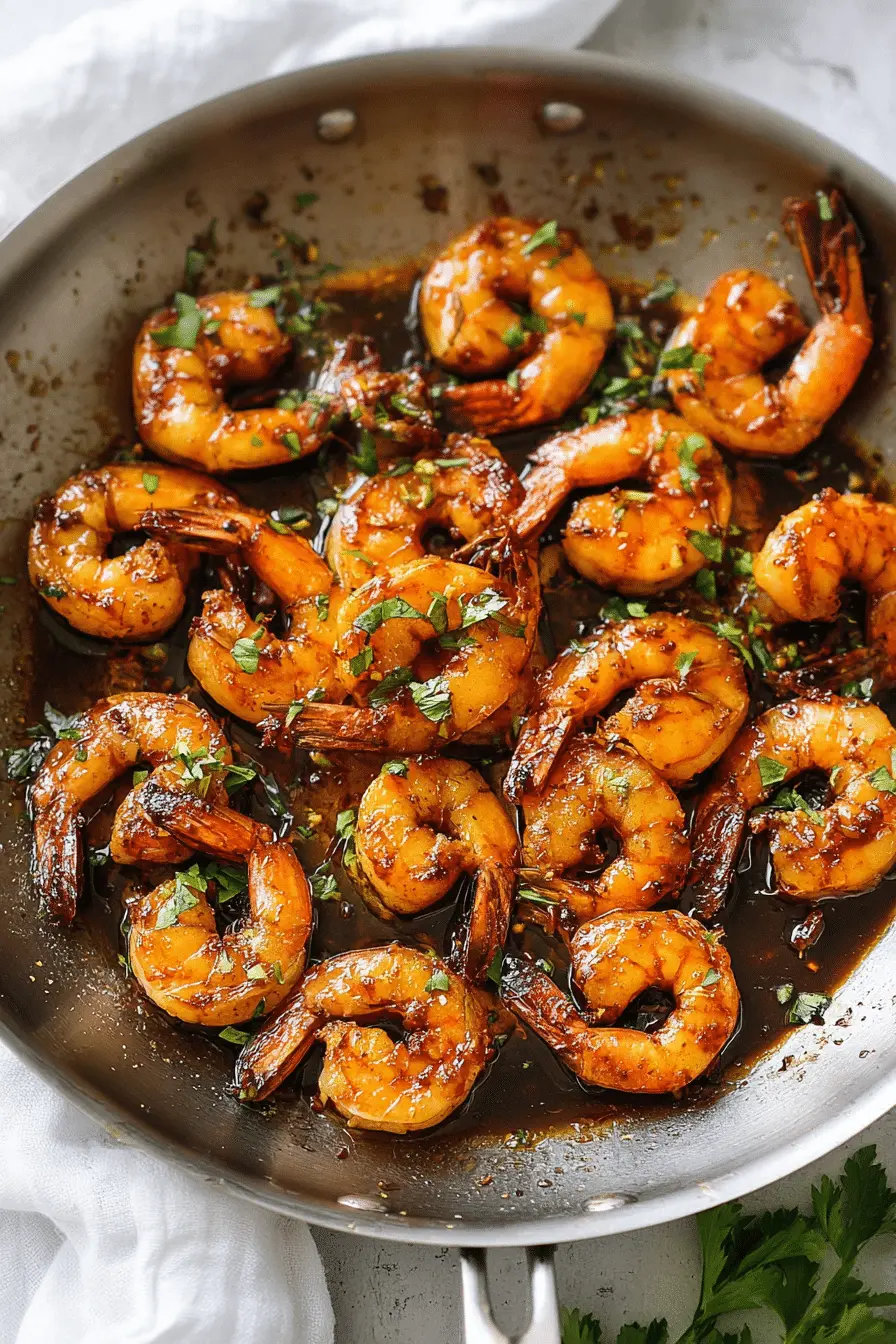 Quick and Easy Honey Garlic Shrimp: A Savory Dinner Delight
