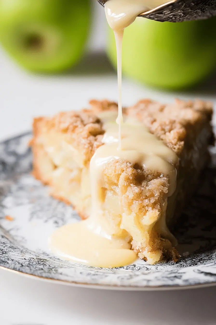 The Irish Apple Cake I Make for Family Gatherings (with Custard)