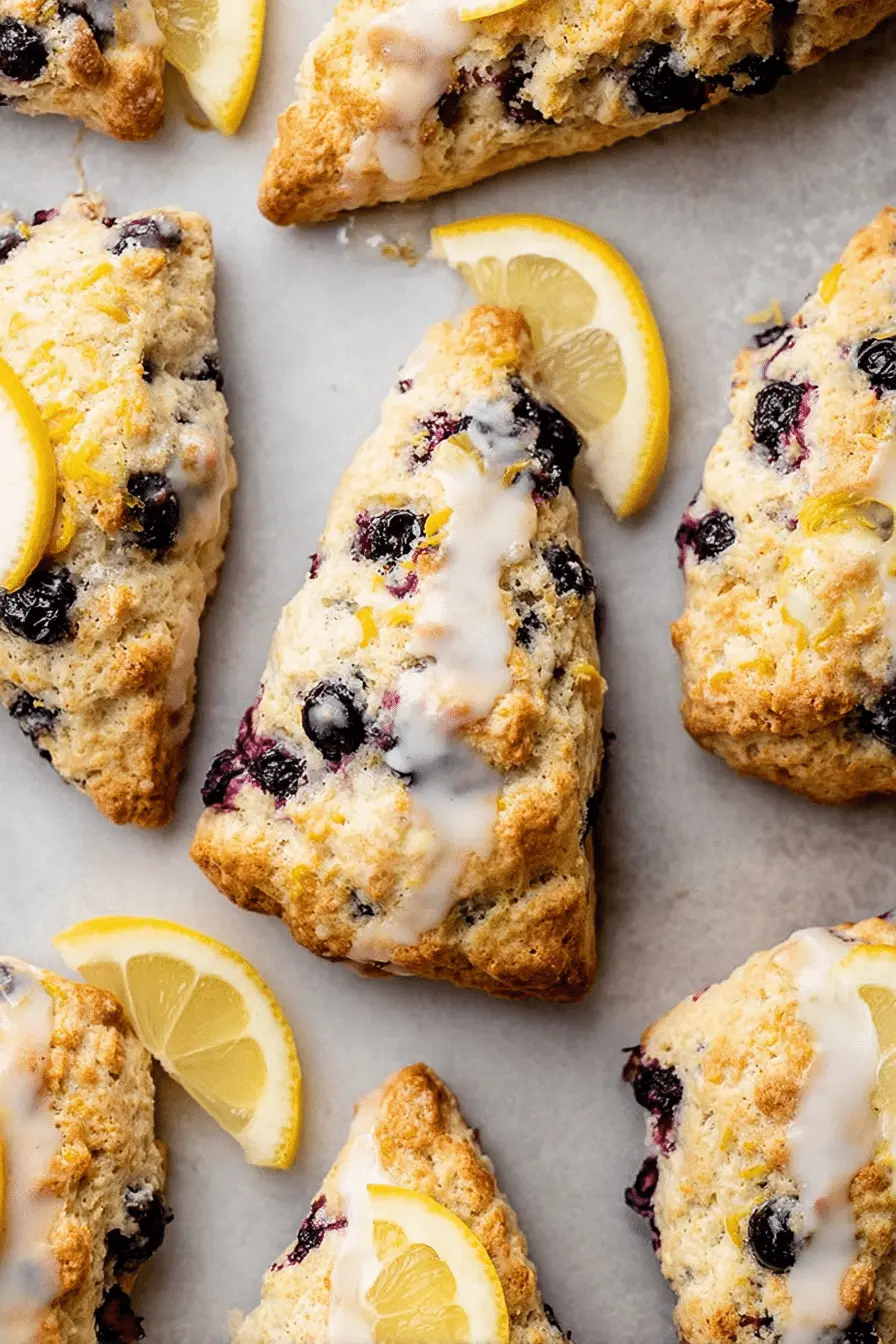 The Scones I Bring to Every Brunch — Lemon Blueberry Scones