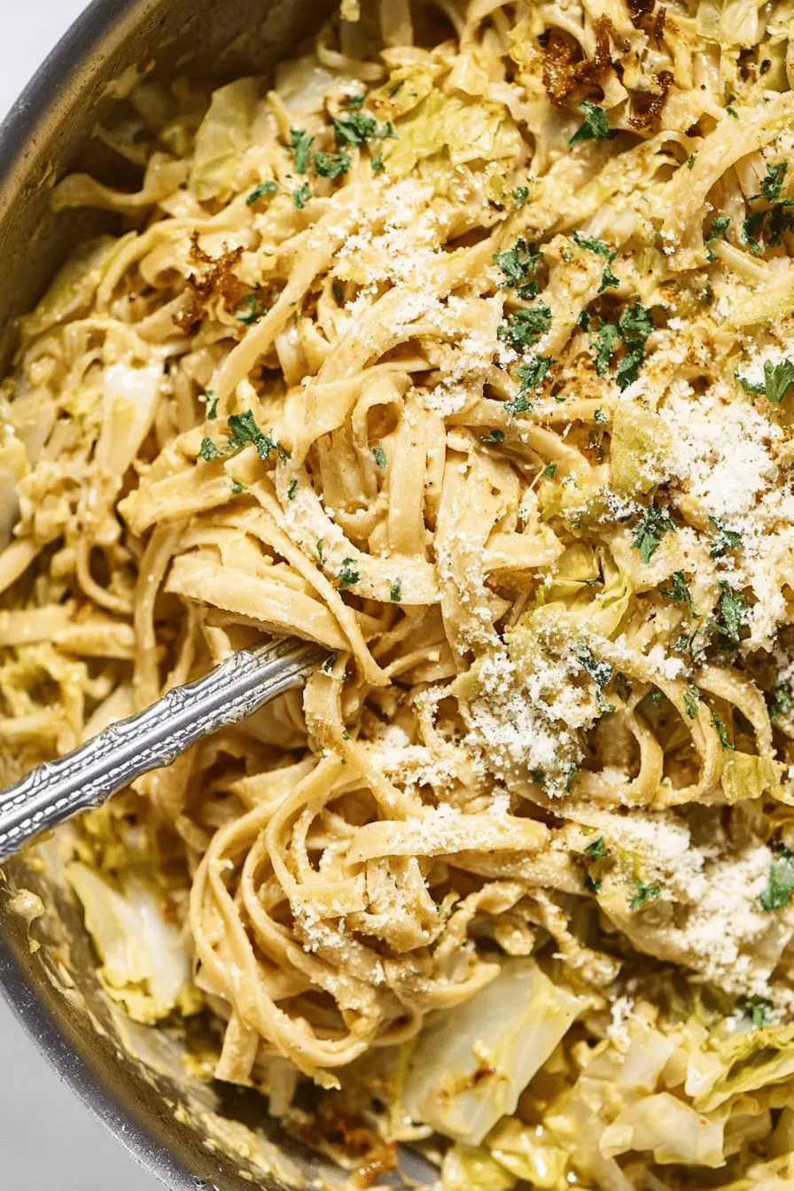 The Melty Cabbage Pasta Carbonara I Make on Busy Weeknights
