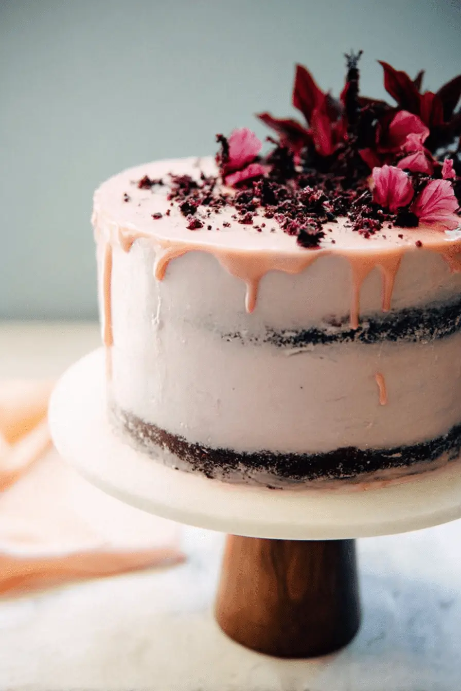 The Naked Hibiscus Chocolate Cake My Guests Always Ask For