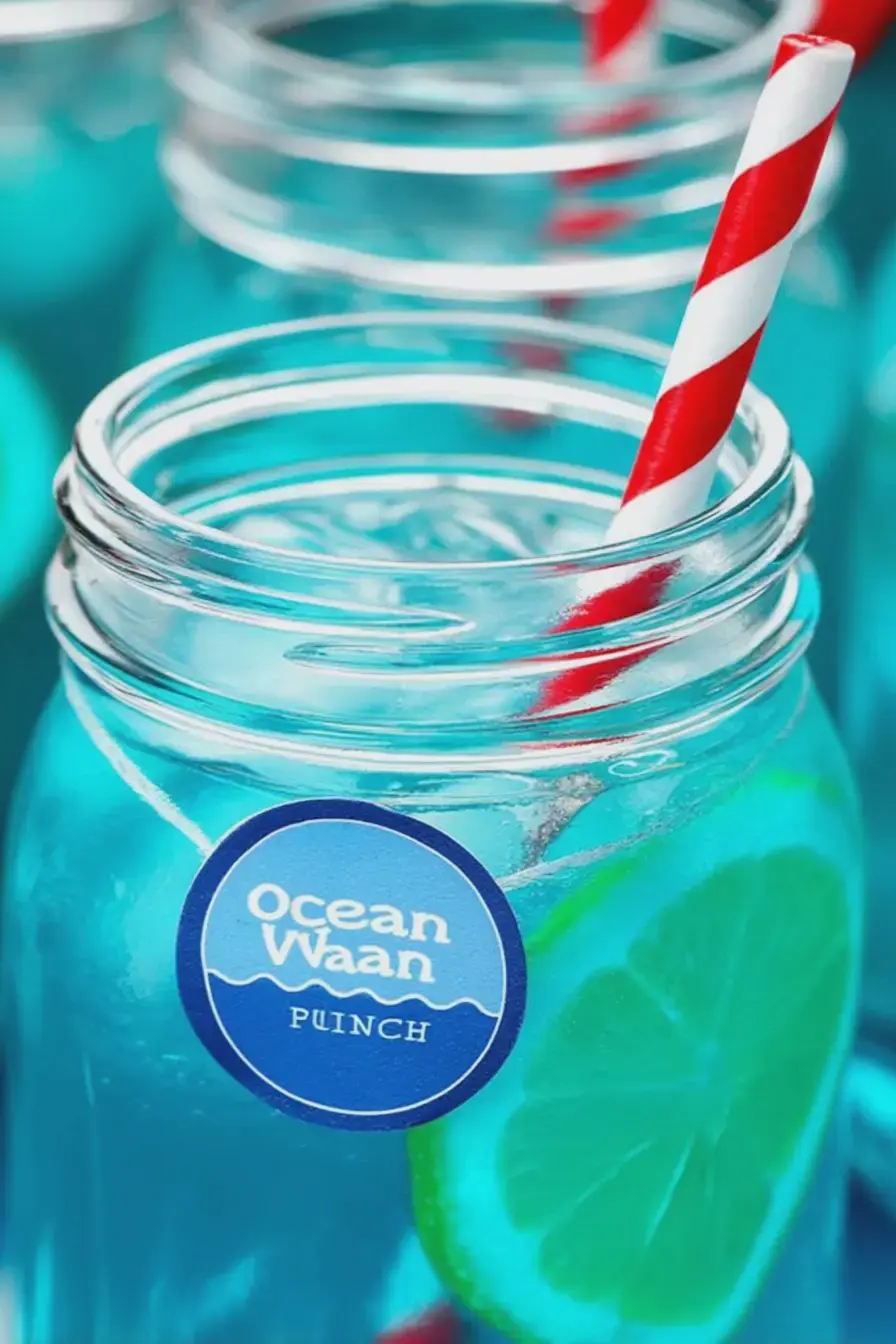 The Ocean Water Blue Punch I Make for Kid Parties