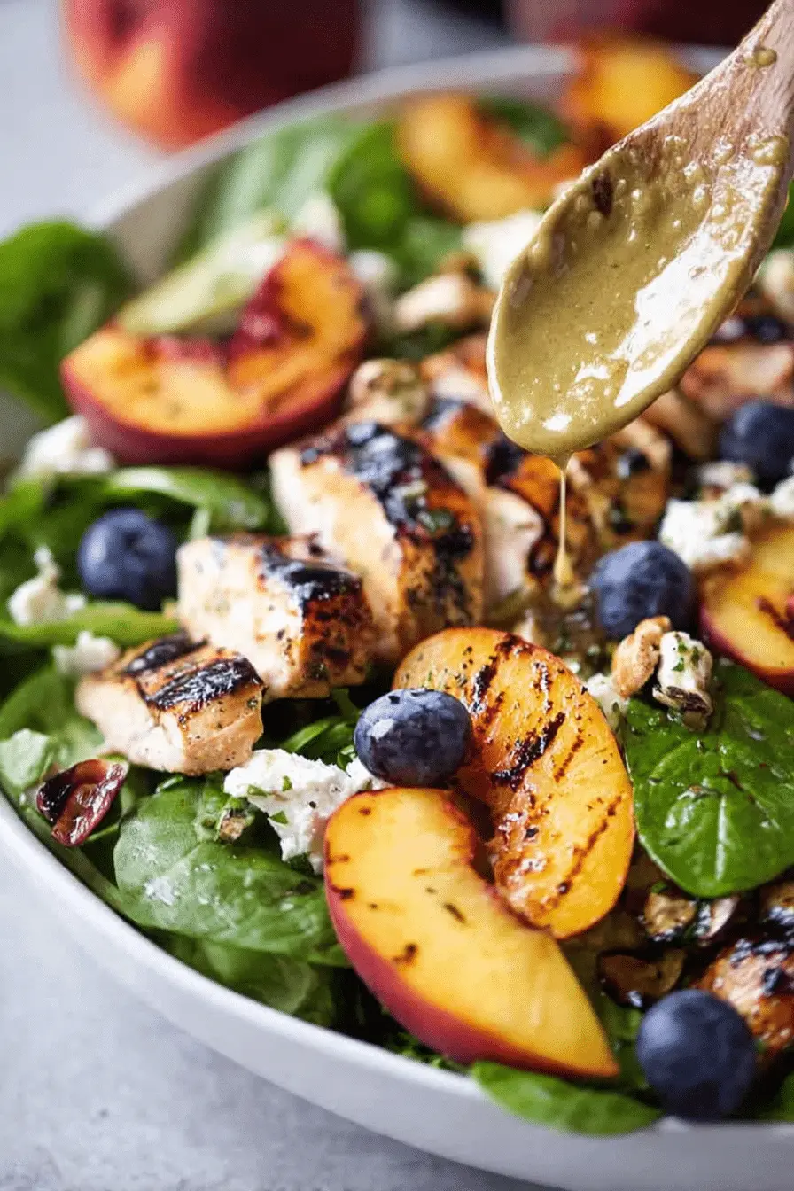 Why This Peach Salad Recipe Is My Go-To for Summer Meals