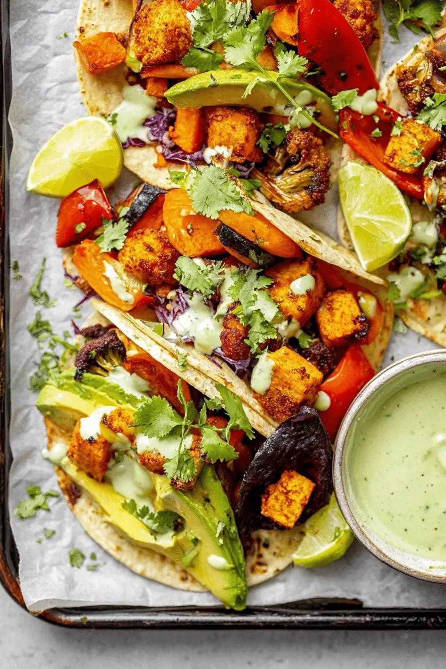 The One-Pan Tacos I Make Every Week: Sheet Pan Roasted Veggie Tacos