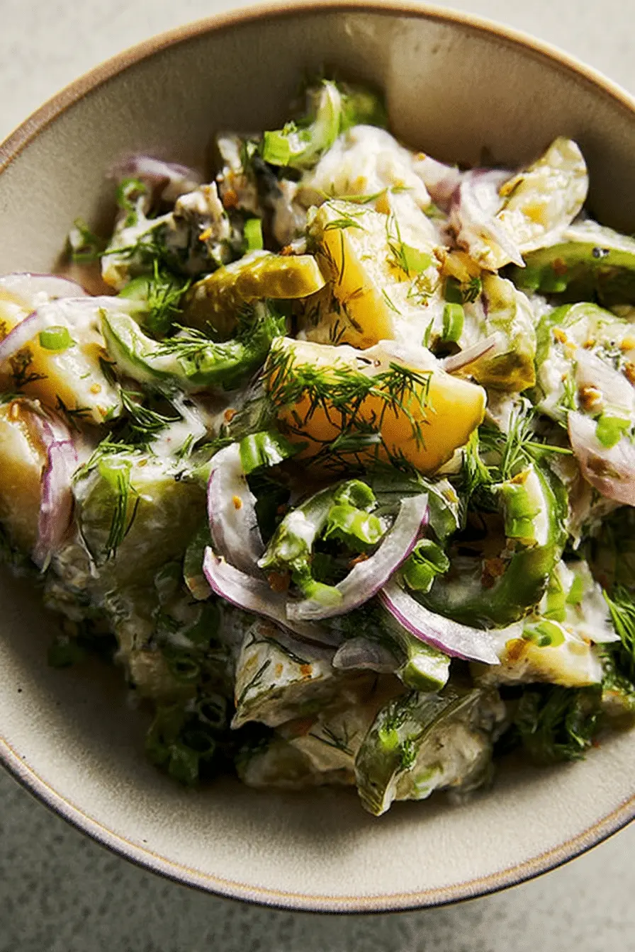 The Smashed Pickle Salad I Make for Every BBQ