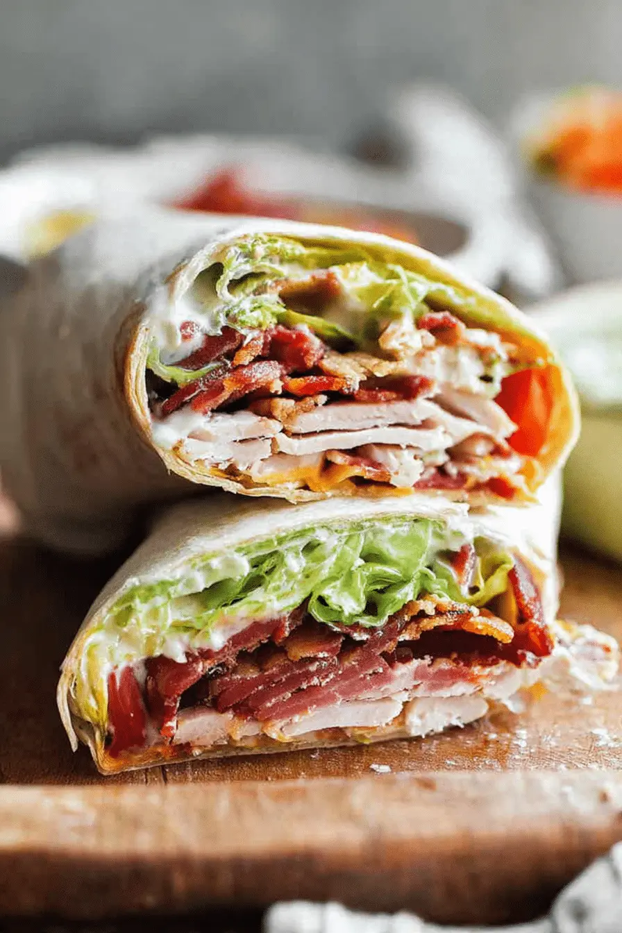 The Turkey Club Wrap I Make for Quick, Healthy Lunches