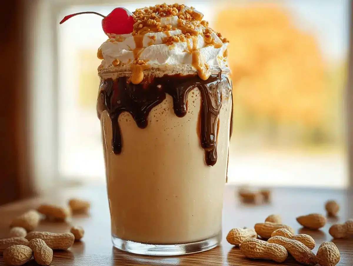 The Ultimate Irresistible Creamy Peanut Butter Milkshake Recipe