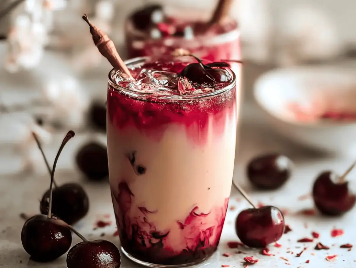 How to Make Irresistible Cherry Earl Grey Milk Tea – Hot or Iced!