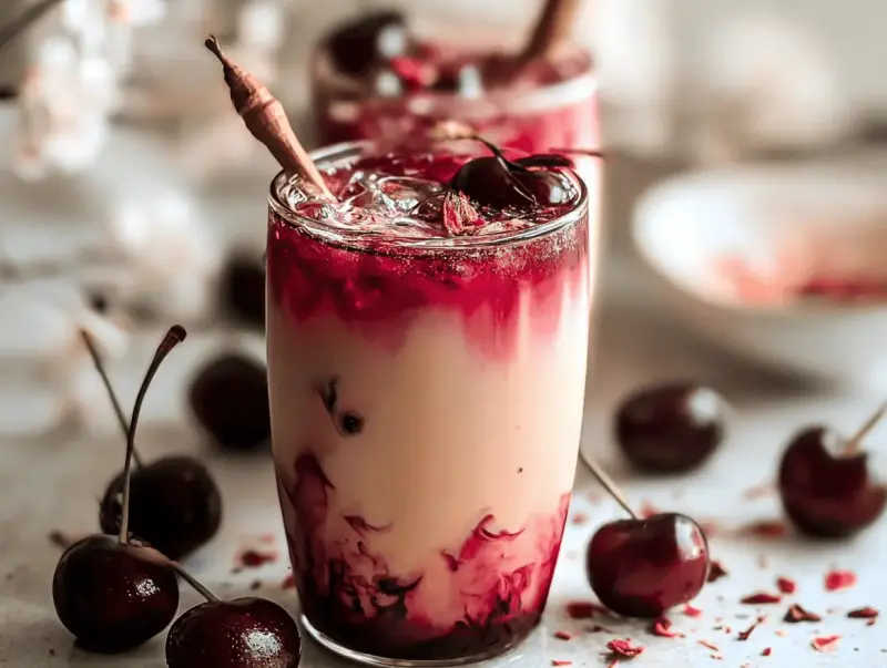 How to Make Irresistible Cherry Earl Grey Milk Tea – Hot or Iced!
