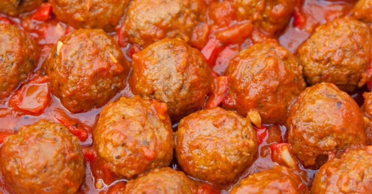 Dr. Pepper Meatballs