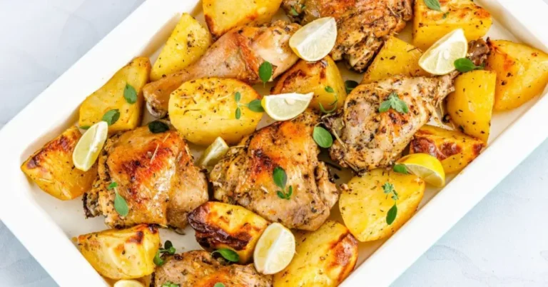 Greek Chicken with Lemon and Feta