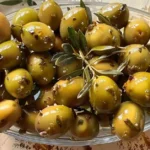 Aceitunas aliñadas