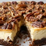 Tarta de queso y nuez pecana