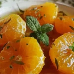 Cáscara de naranja confitada