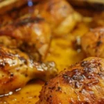 Pollo a la mostaza al horno