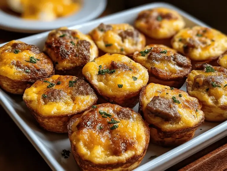 Delicious homemade McGriddle Bites served with maple syrup and fresh fruit for a perfect breakfast.